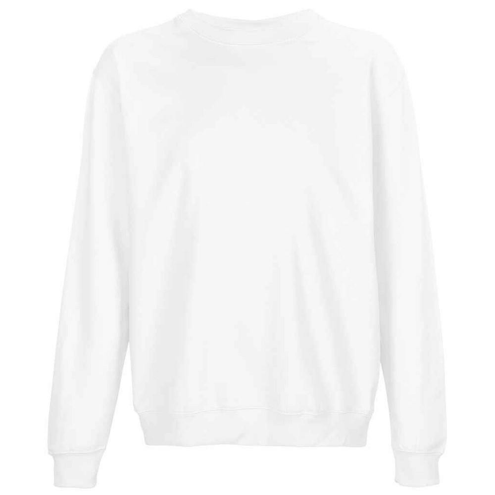 Sol's Men's White Columbia Sweatshirt In | Size: 5XL - Image 2