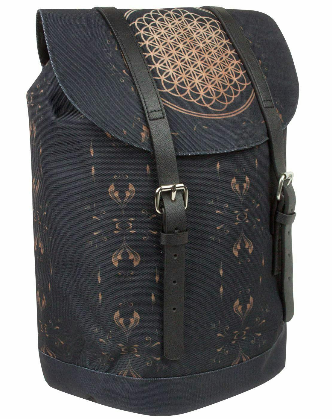 Vanilla Underground Unisex Black Rock Sax Bring Me The Horizon Sempiternal Album Artwork Backpack (One Size)