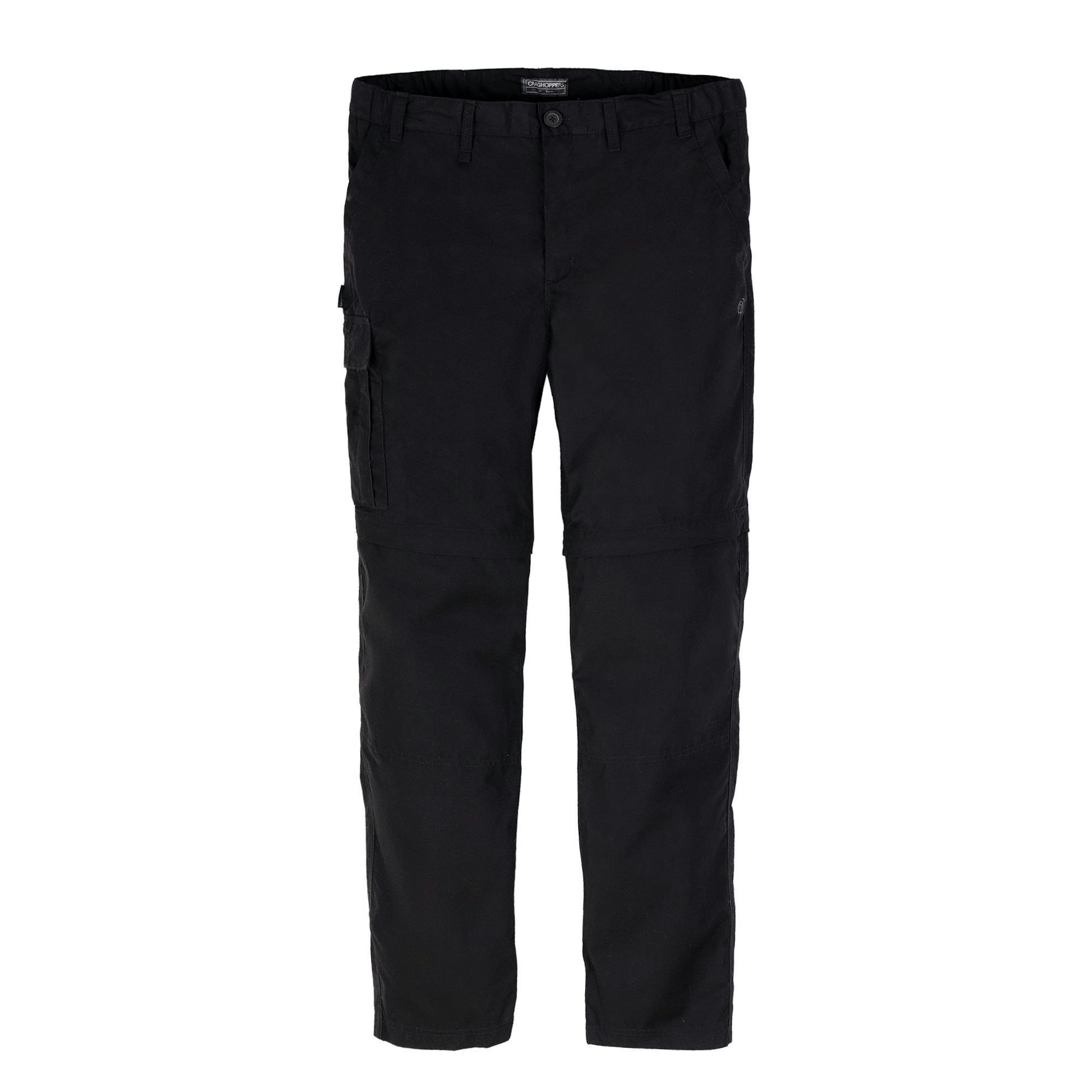 Craghoppers Men's Black Expert Kiwi Tailored Cargo Trousers - 36R