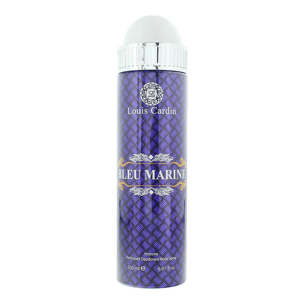 Men's Louis Cardin Bleu Marine Homme Perfumed Deodorant Body Spray 200Ml - Image 7