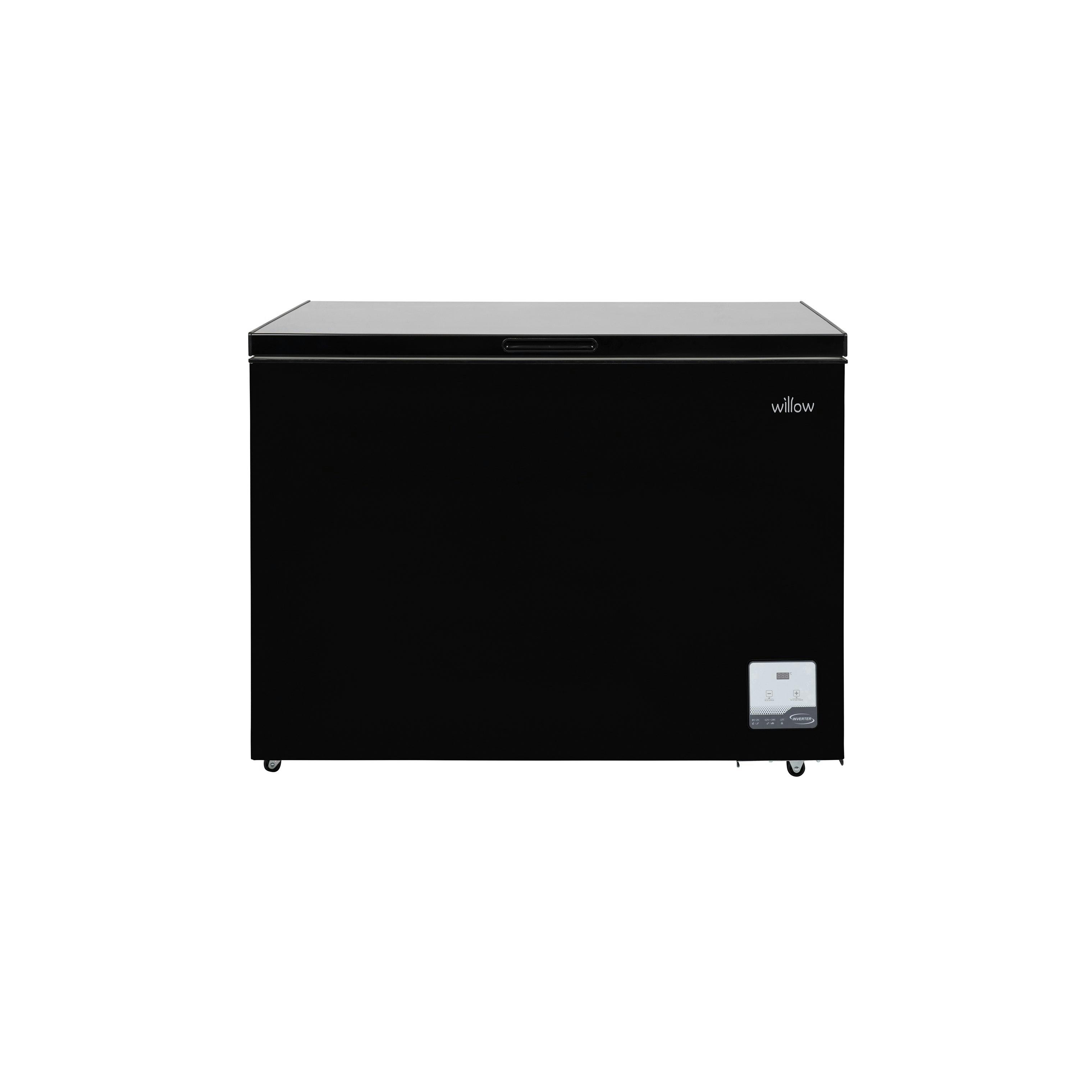 Willow Black 292L Chest Freezer W300cfb