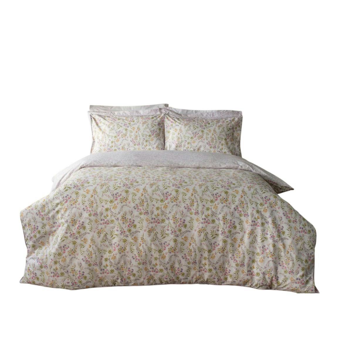 Rackhams Kira Duvet Set - Multicoloured - Single - Multicoloured - 80% Cotton/20% Polyester