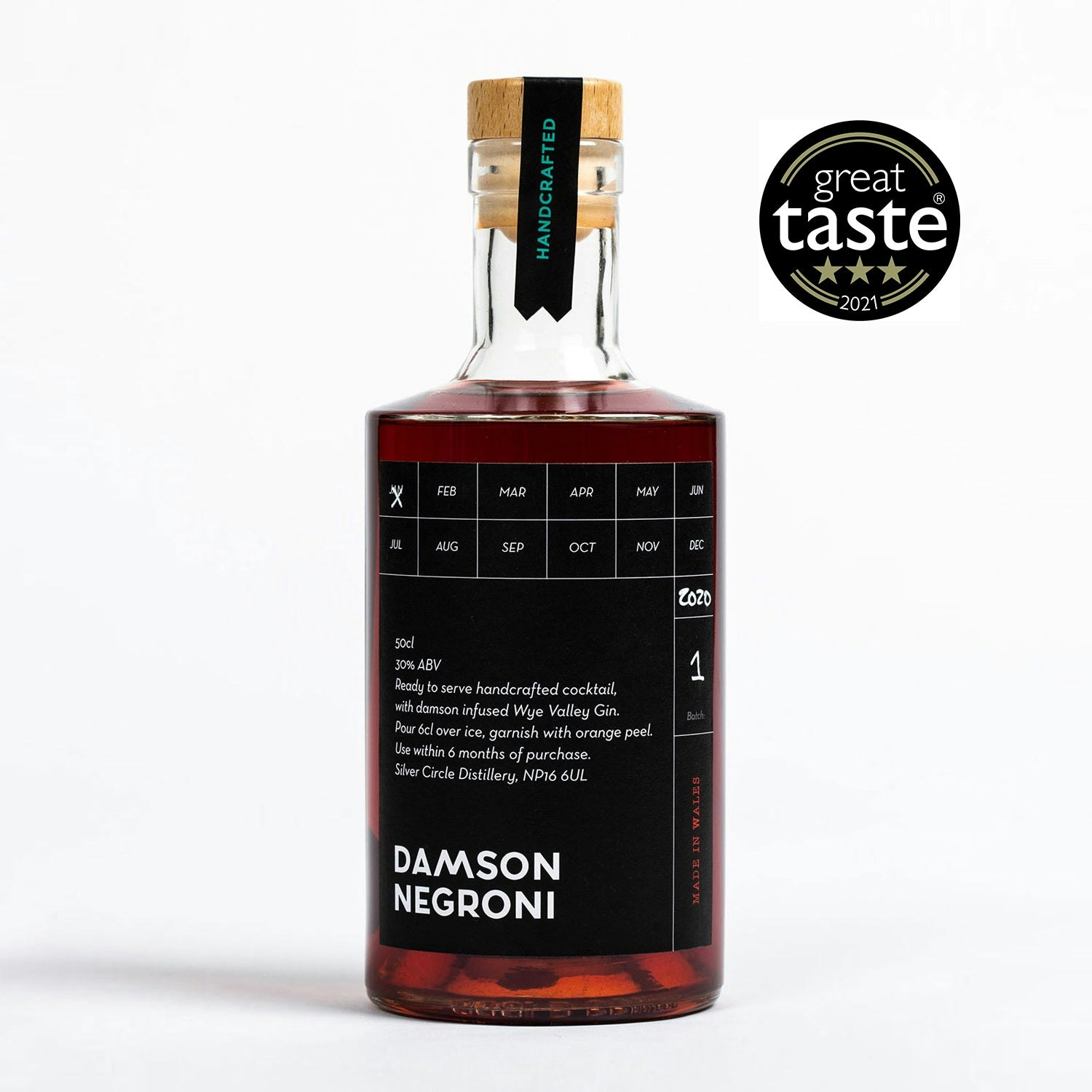 Silver Circle Distillery Damson Negroni - 50Cl