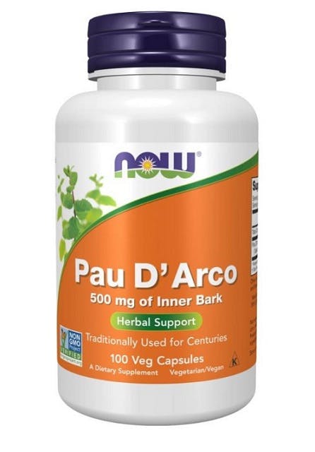 Now Foods Pau D Arco Herbal Wellness 500Mg Capsules - 100 Vegan Capsules - Image 8