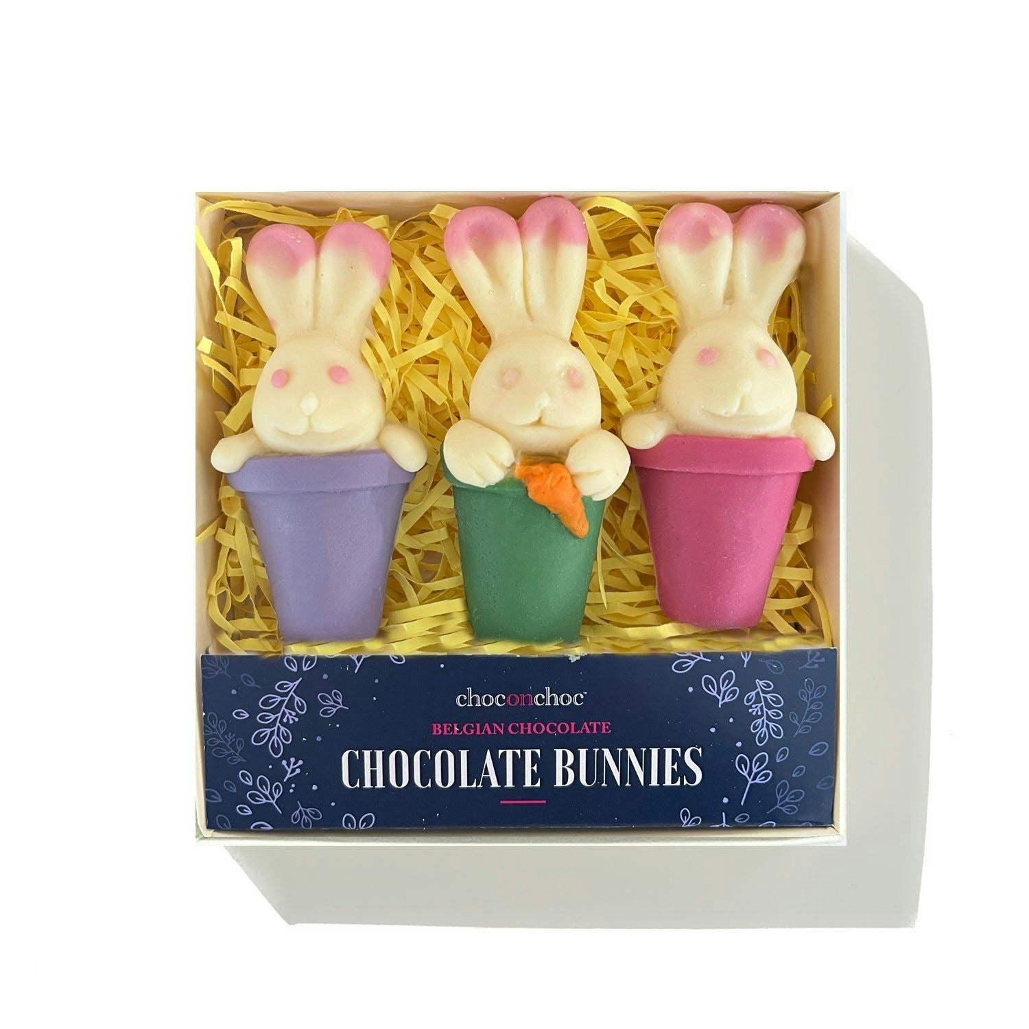 Choc On Choc White Chocolate Bunnies