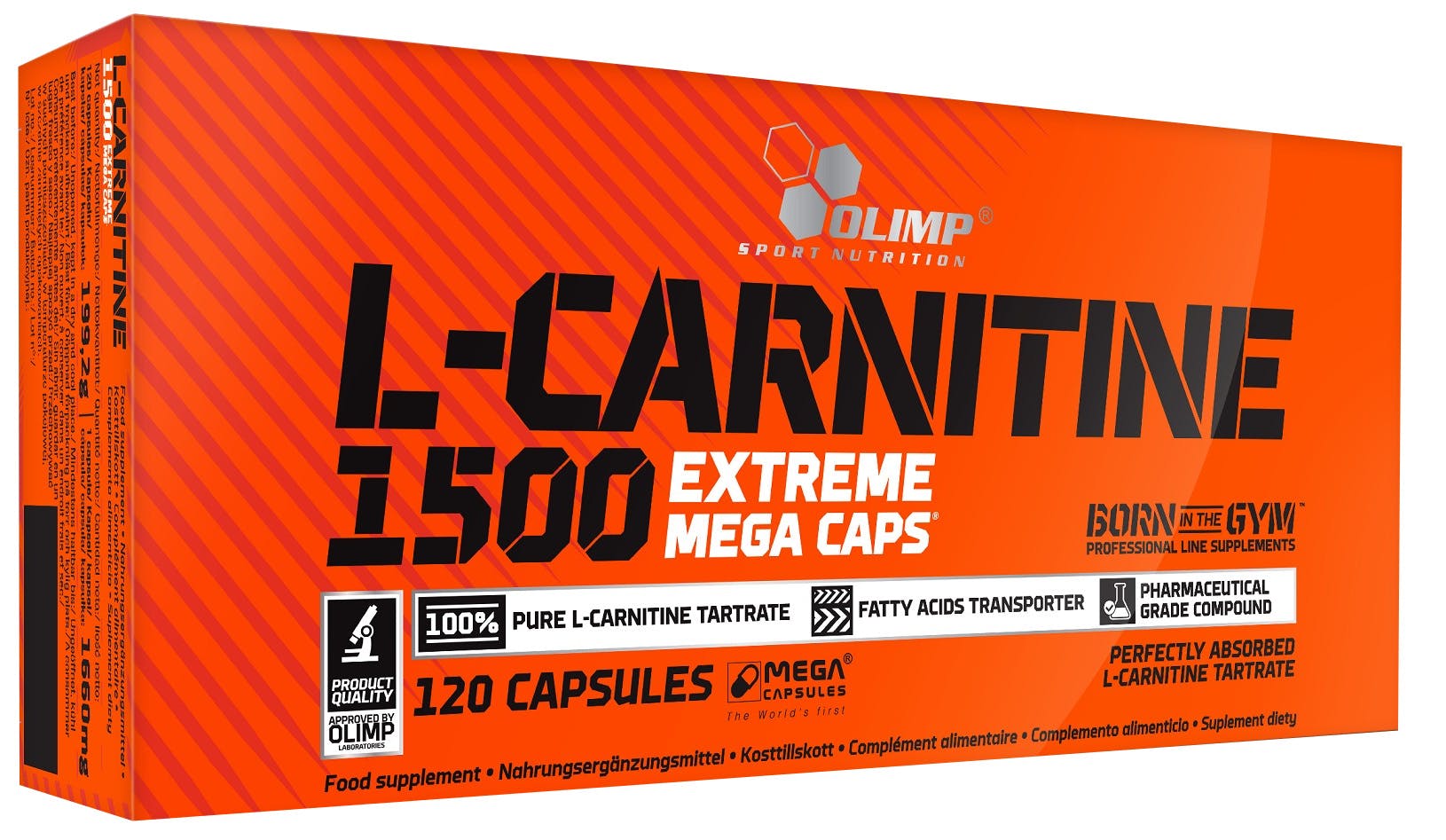 Olimp Nutrition L-Carnitine 1500 Extreme - 120 Caps - Image 10