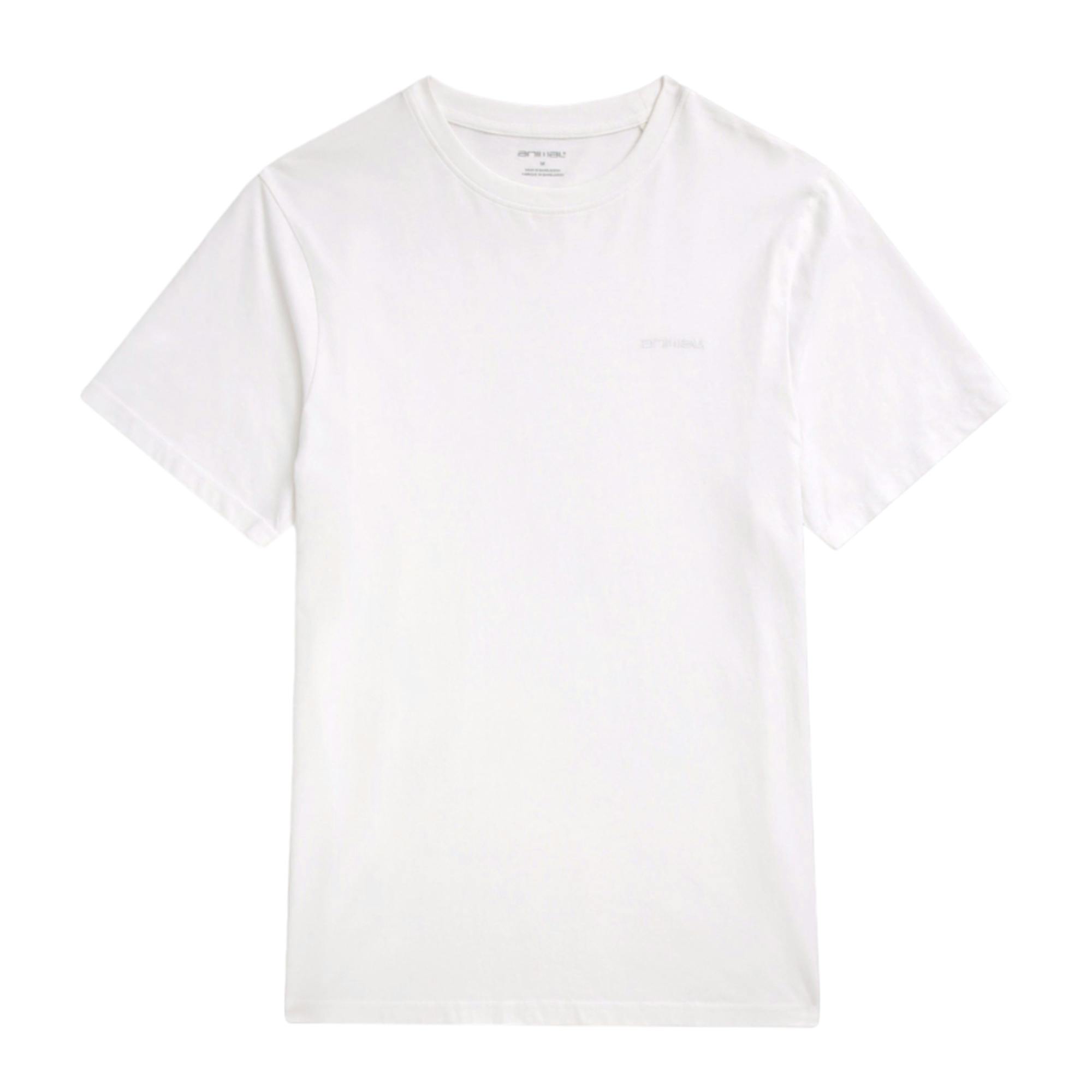 Animal Men's White Icon Organic T-Shirt - Xl - 100% Mixed