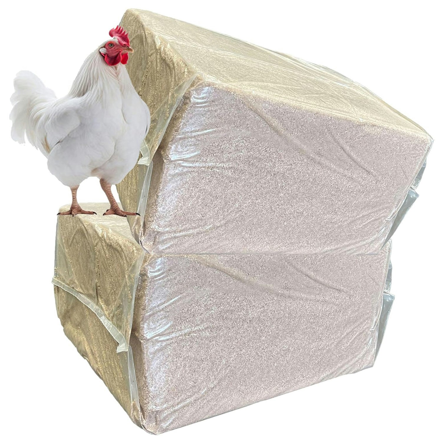 Storm Trading Group 15Kg Large Bag Of Poultry Bale Mix Softwood For Chickens, Turkey, Goose & Duck