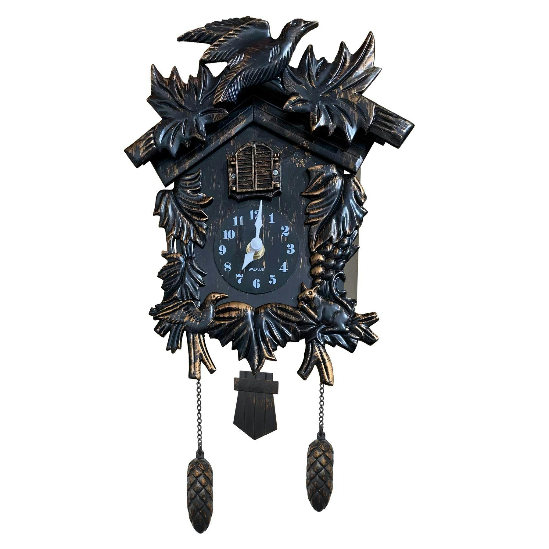 Rackhams Black Wc2070 - Forest Vintage Cuckoo Clock