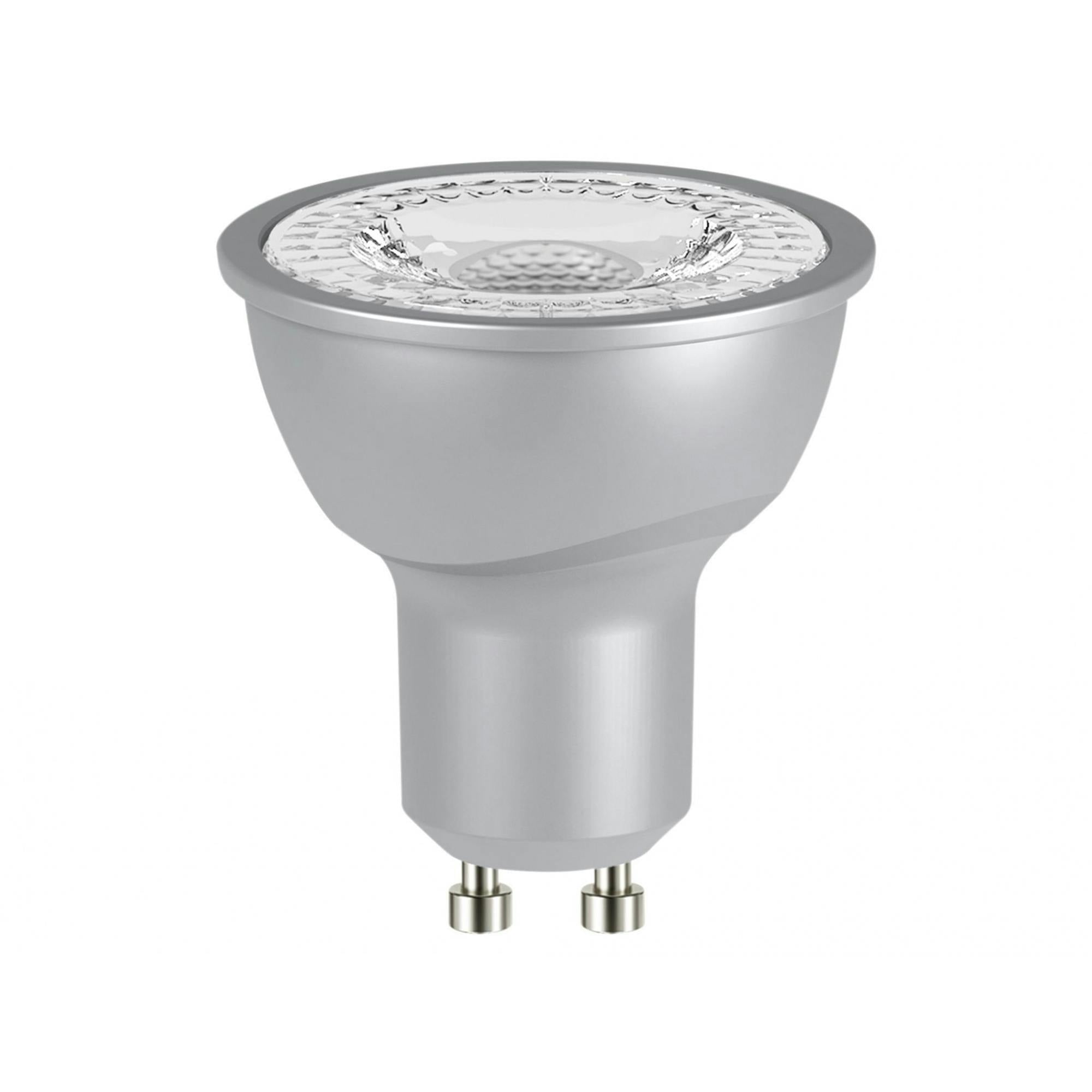 Energizer White Led Gu10 Hightech Non-Dimmable Bulb, Warm 350 Lm 5W - Multi Colour - Warm 345 Lm 4.2W - Multi Colour