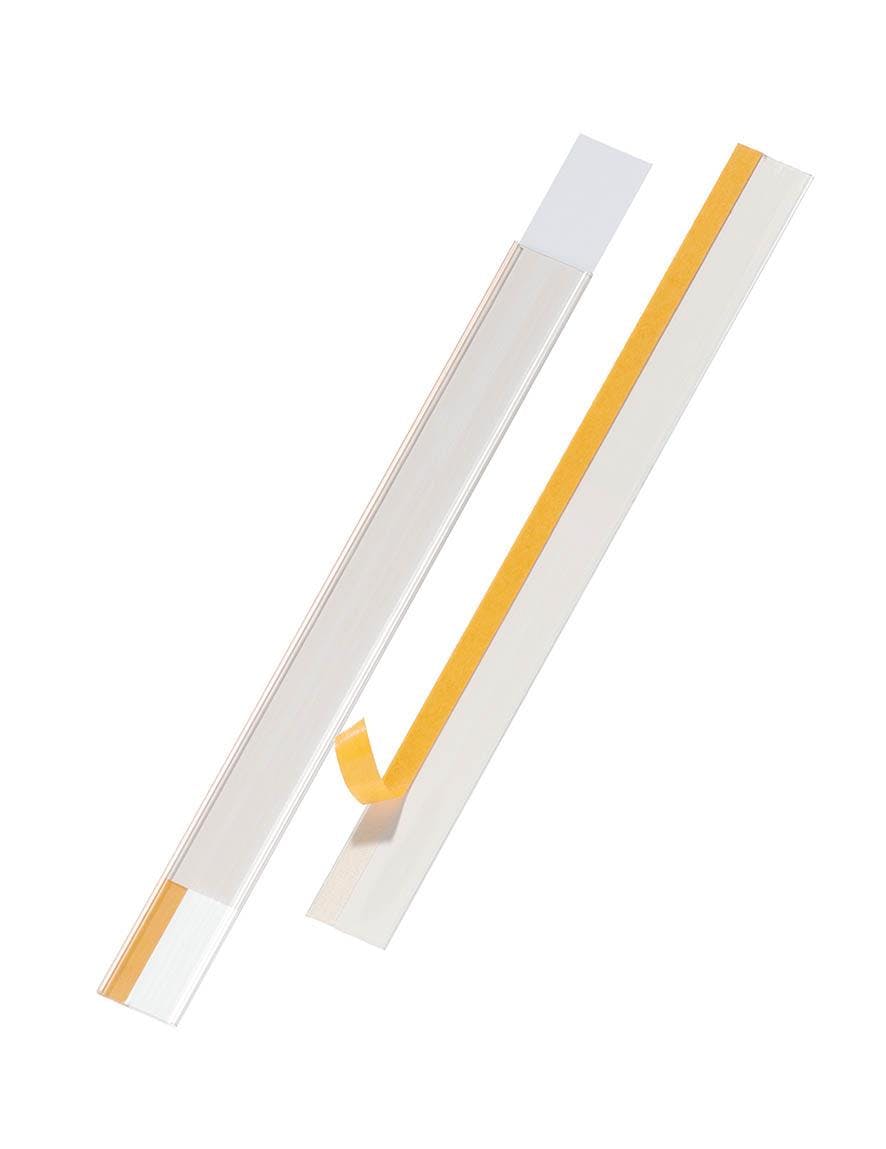 Durable Scanfix Self-Adhesive Epos Ticket Strip Holder | 25 Pack | 1000 X 57Mm