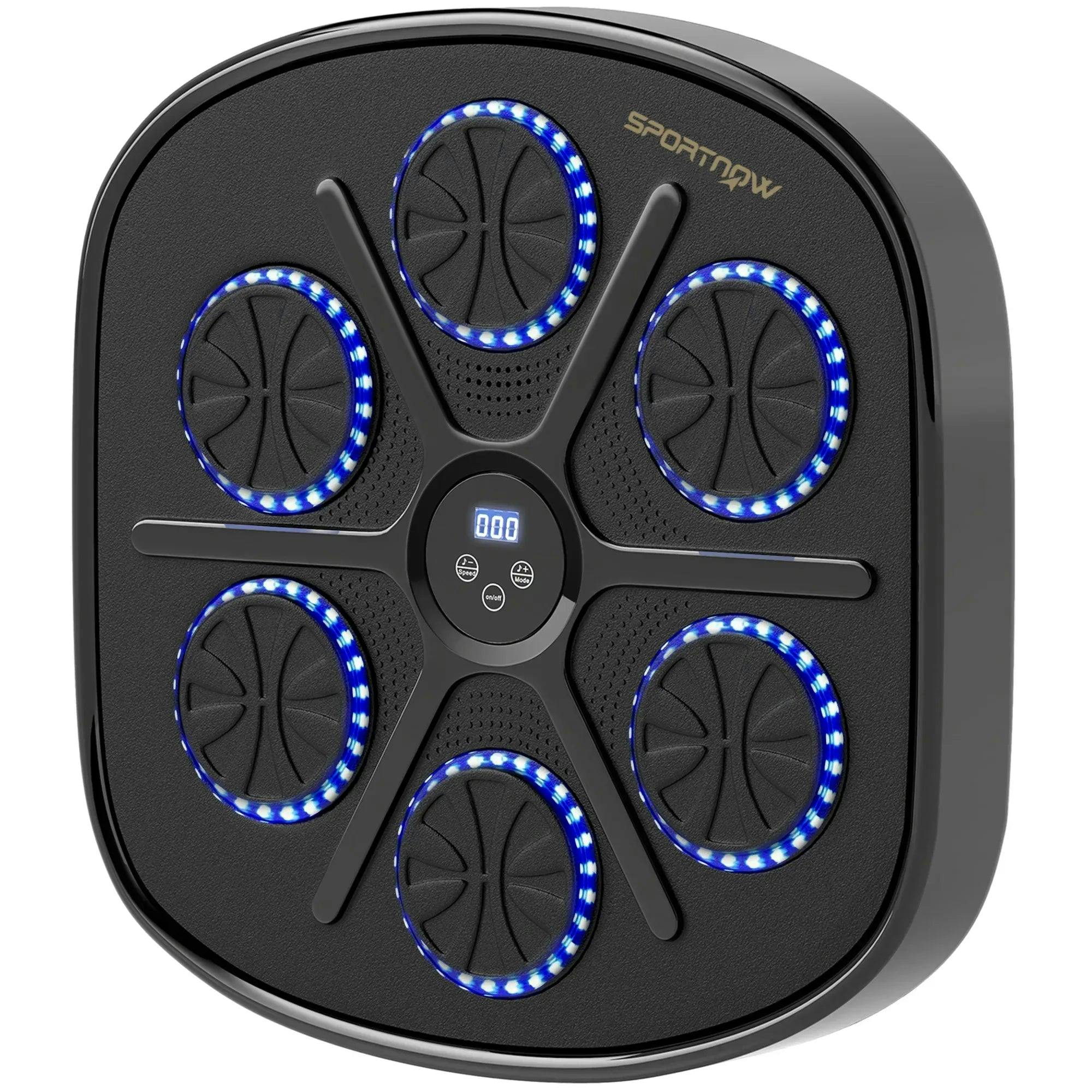 SPORTNOW Smart Bluetooth Boxing Machine - Wall Mounted - Black - 9 Speeds - Image 5