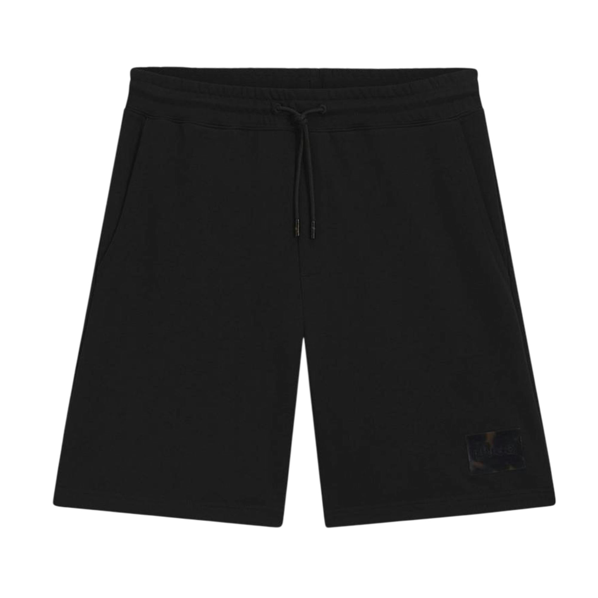 Hugo Men's Black Darix Sweat Shorts - S - 100% Cotton