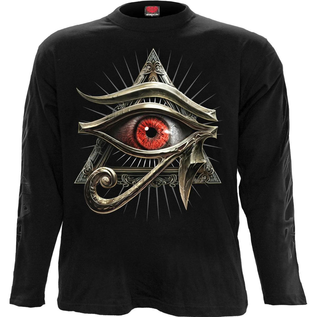 Spiral Direct Black Evil Eye - Longsleeve T-Shirt - Xxl