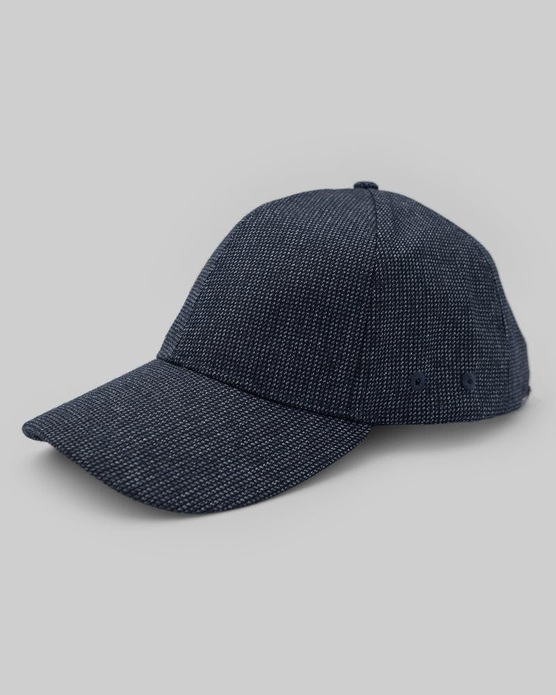 Steel & Jelly Navy Textured Baseball Cap - Navy - One Size