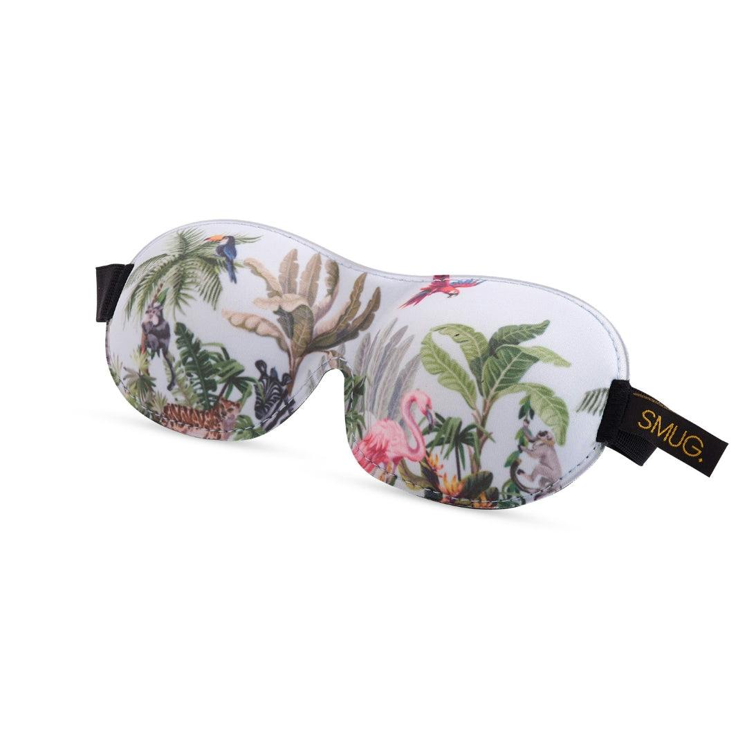 Smug Women's Grey Blue Contoured 3D Blackout Sleep Mask In - Image 4