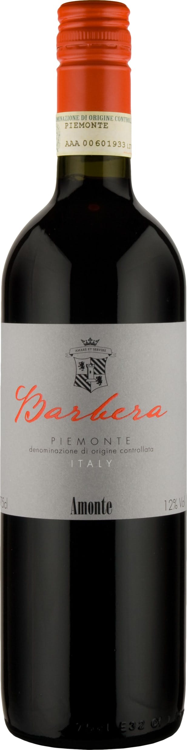 Various Wine Red Amonte Barbera 2024 75Cl - Pack Of 6