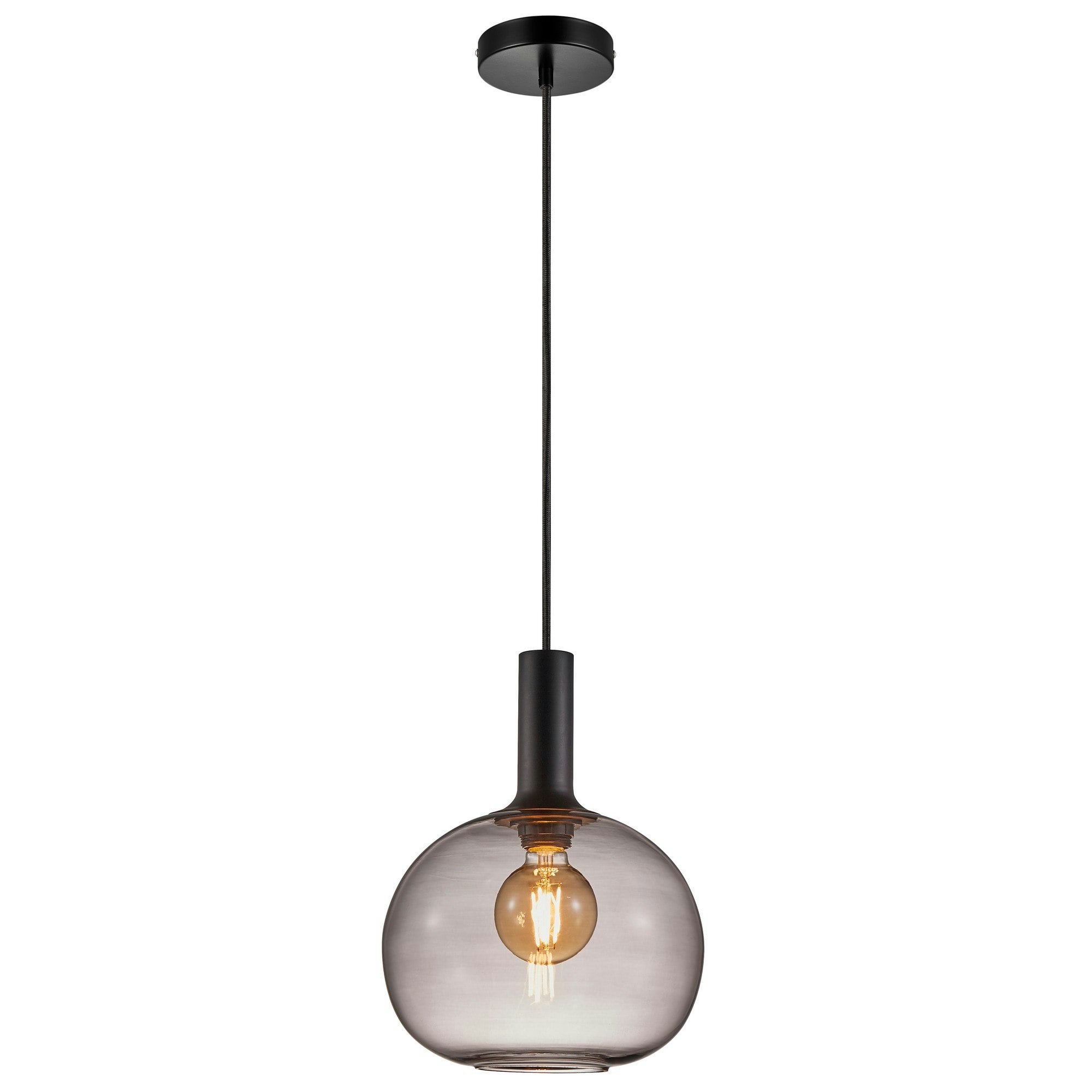 1 - Light Matte Black Single Pendant - Image 6