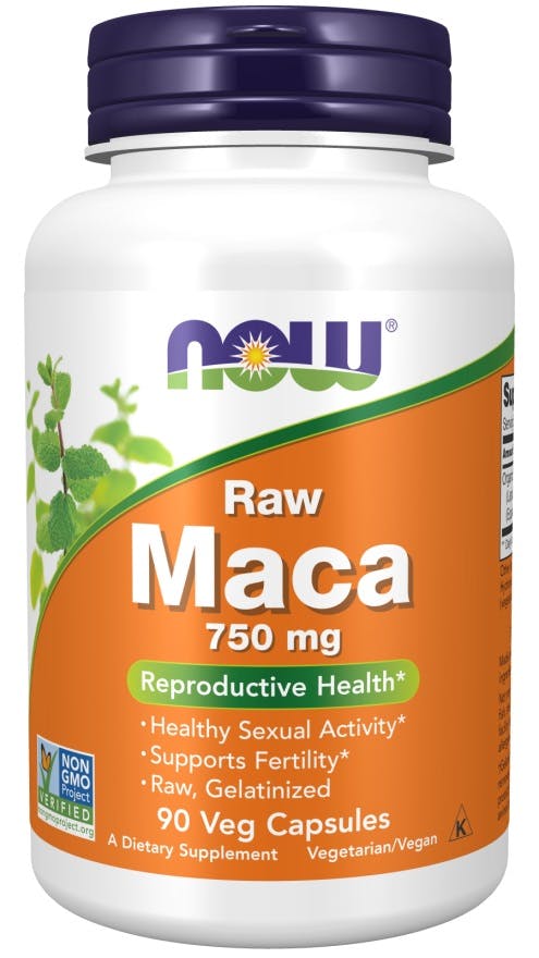 Now Foods Maca 6:1 Concentrate 750Mg Raw Capsules 90 Capsules - Image 8