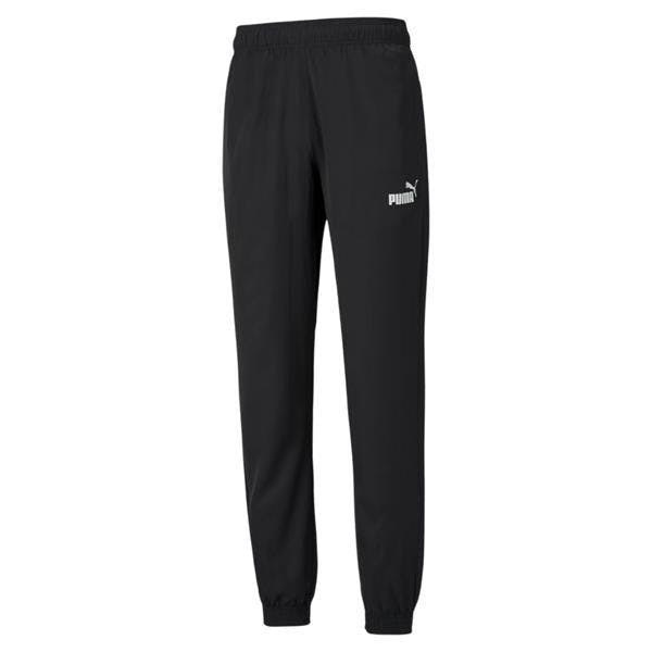 Puma Men's Black Woven Jogging Bottoms - Xs - 100% Polyester