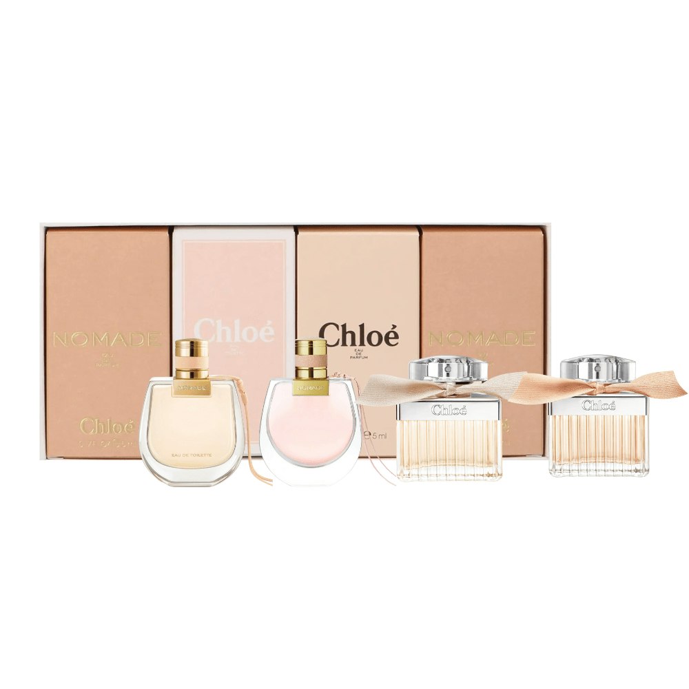 Chloé Women's Peach/Amber Chloe Miniatures Perfume Gift Set 4 X 5Ml