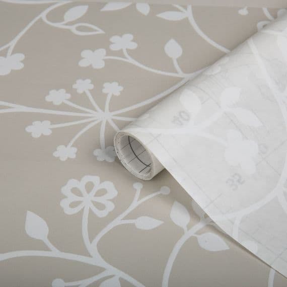 Rackhams White Static Cling Window Film Tord 45Cm X 1.5M F338-0013