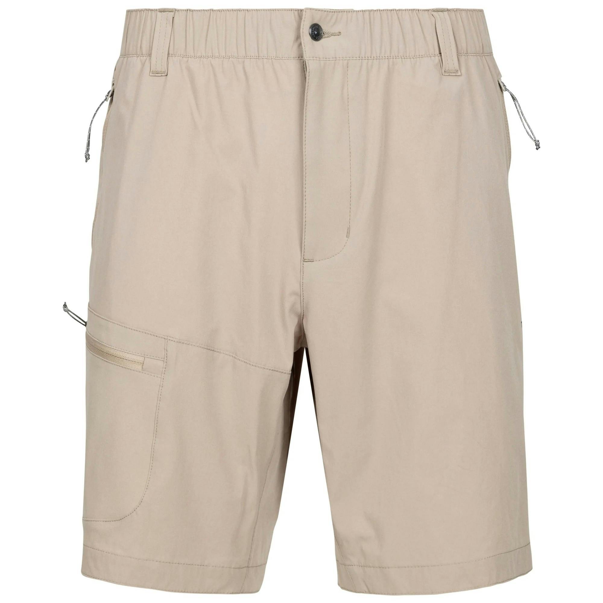 Trespass Men's Carlby Shorts - Bamboo - Xl - Bamboo - 86% Polyamide/14% Elastane