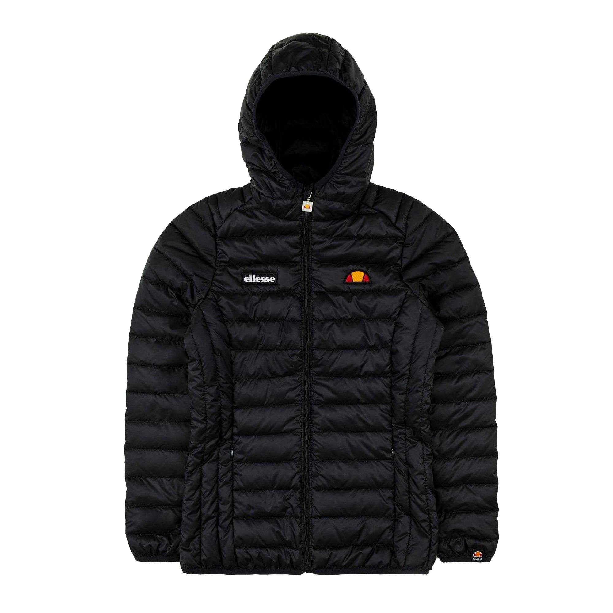 Ellesse Women's Anthracite / Lompard Padded Jacket - 10 Uk - 100% Micropoly