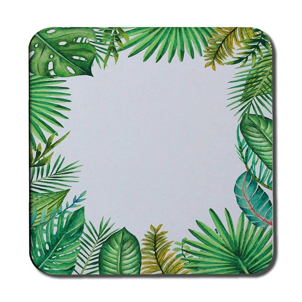Benjamin Tate Design Tropical Leaves (Coaster)