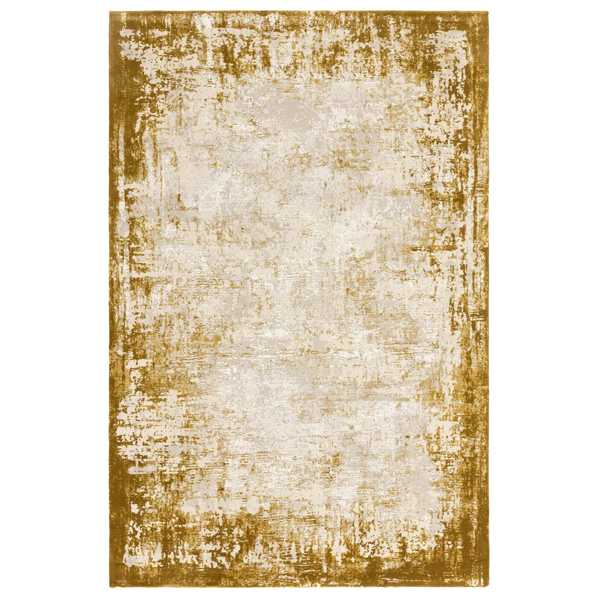Asiatic Gold Kuza Border Rug - 200X290cm