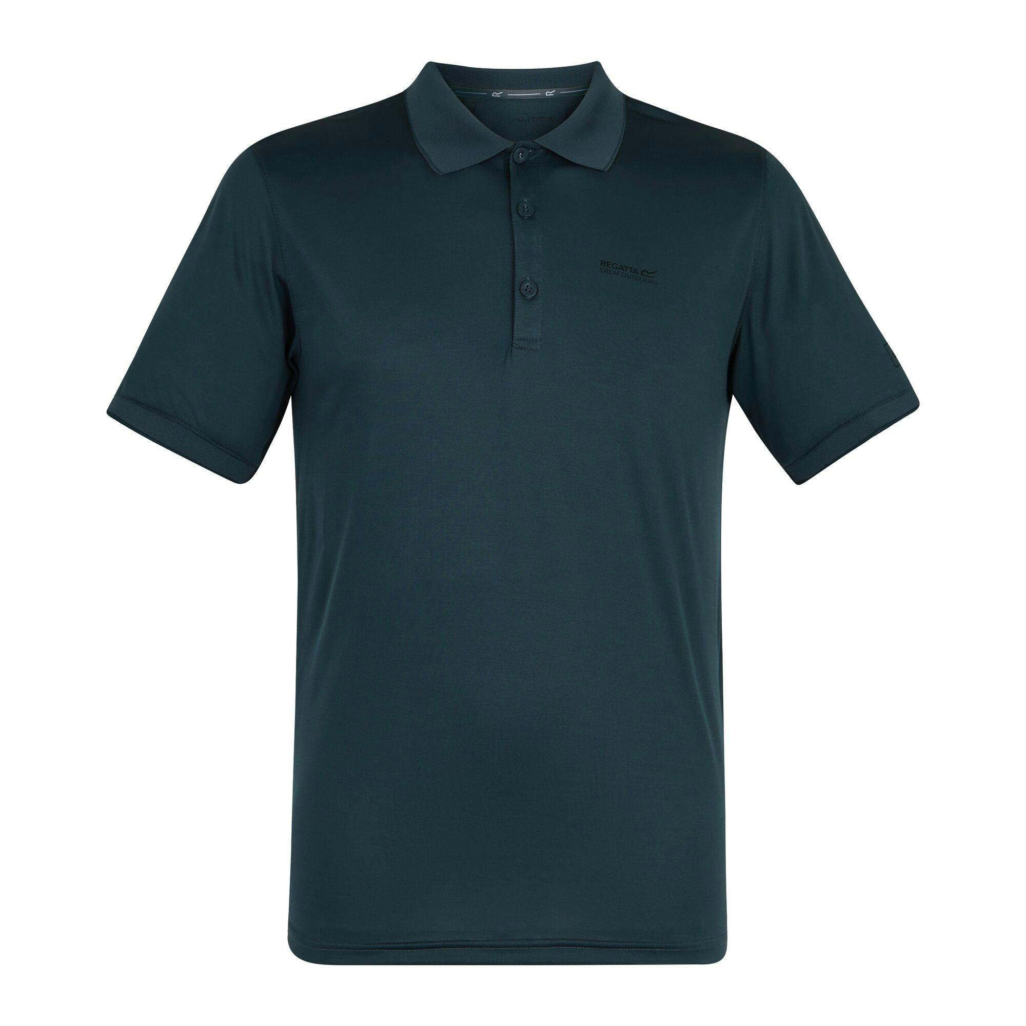 Regatta Men's Remex Ii Jersey Polo Shirt - Night Sky - 4XL - Night Sky - 100% Polyester