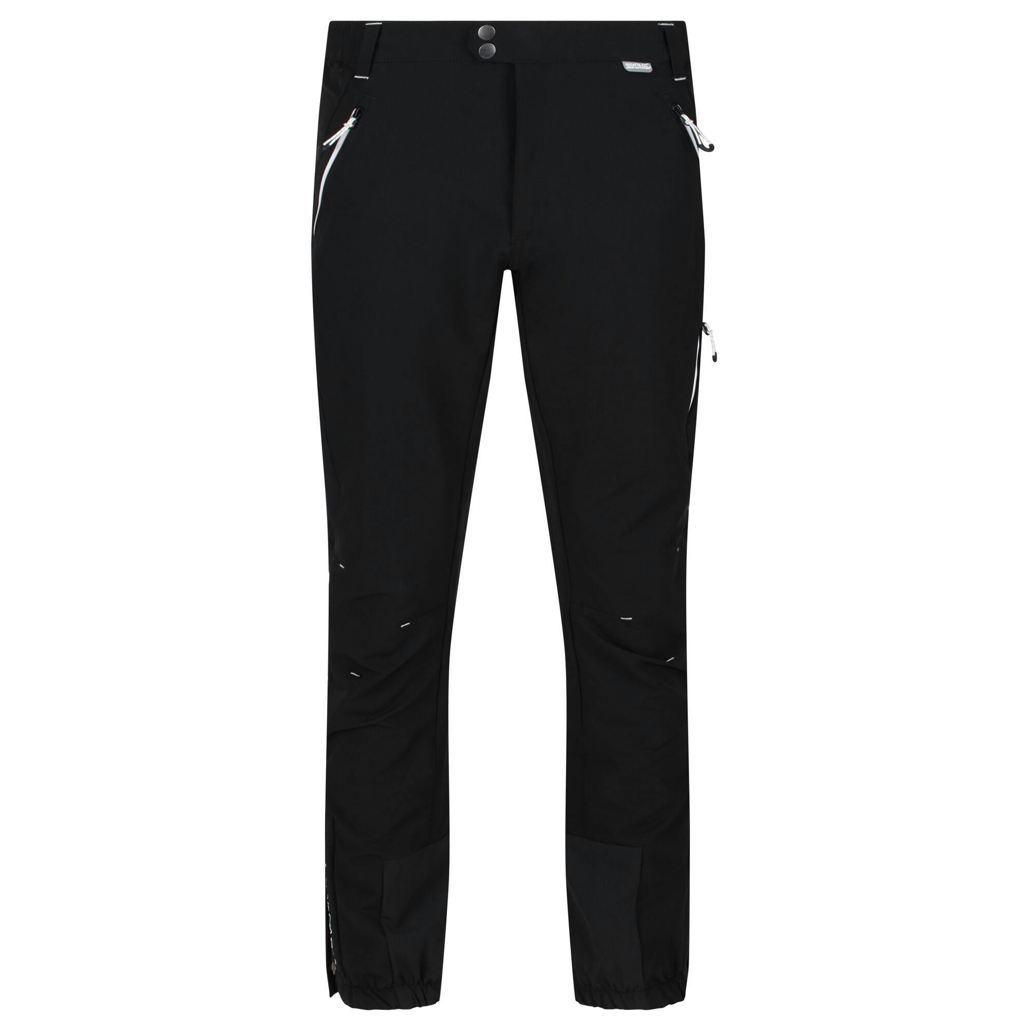 Regatta Men's Black Mountain Walking Trousers - / - 44R - / - 100% Polyester