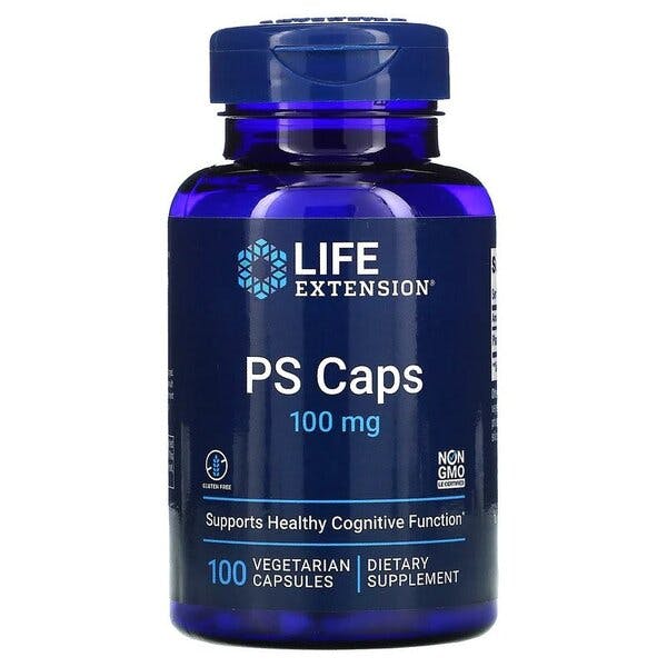 Life Extension Ps Capsules, 100Mg Enhances Energy Metabolism | 100 Veg Capsules - Image 5