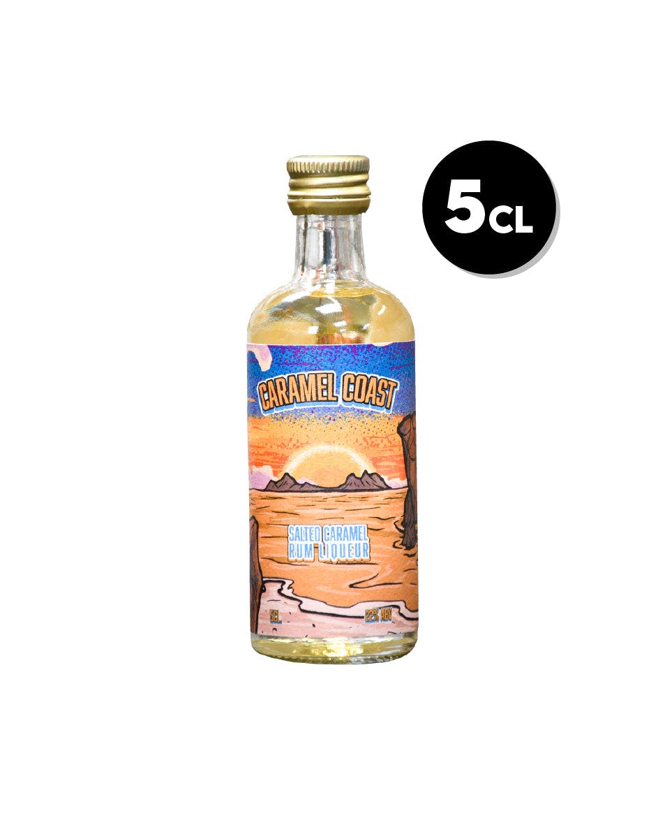 The Custom Spirit Co. Golden/Cream Caramel Coast Rum-Based Spirit - 5Cl