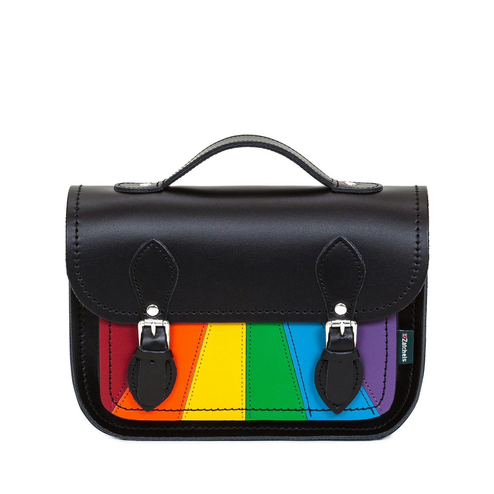 Zatchels Leather Midi Satchel - Pride