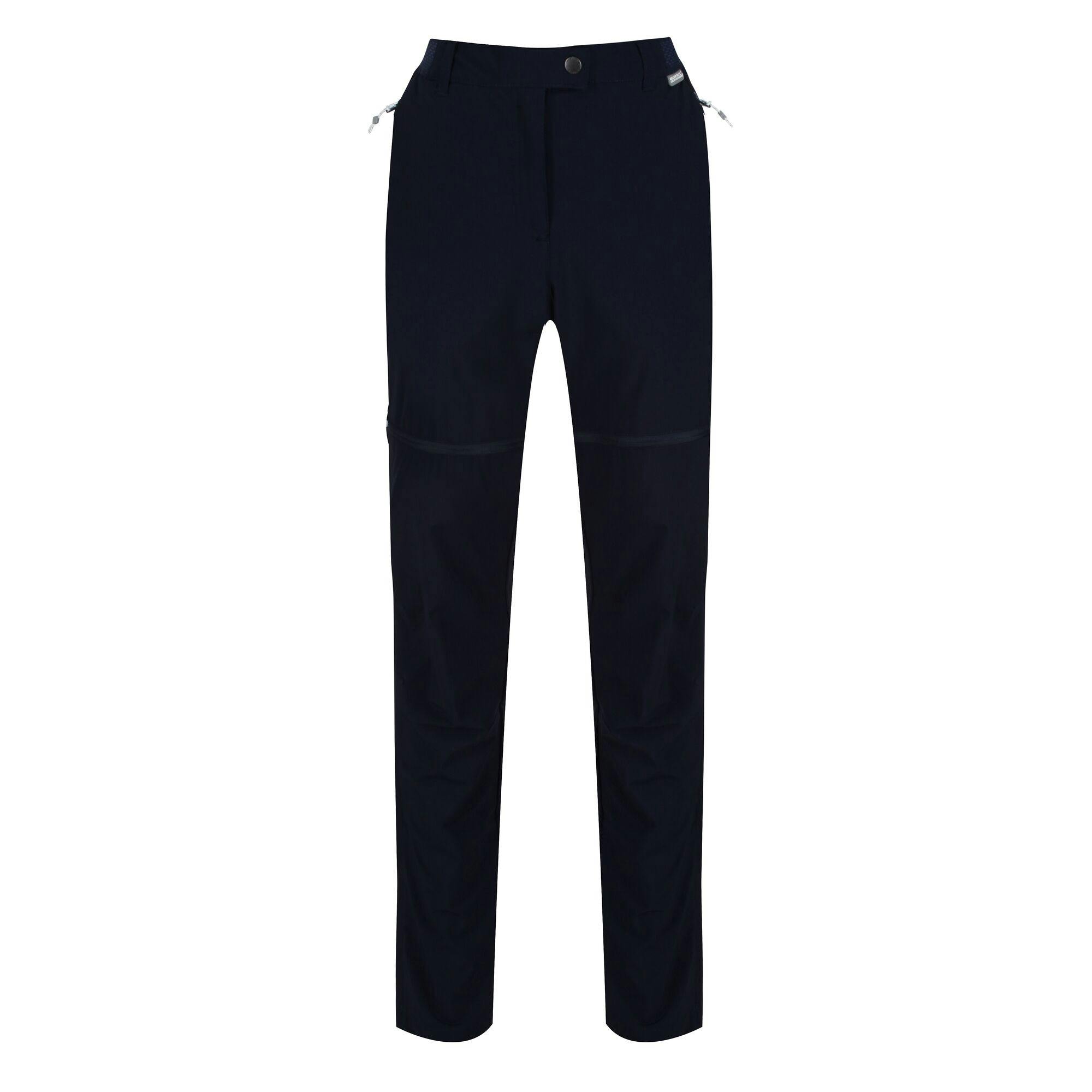 Regatta Women's / Mountain Zip-Off Trousers - Navy - Navy - 14 Uk R - 94% Polyamide/6% Elastane