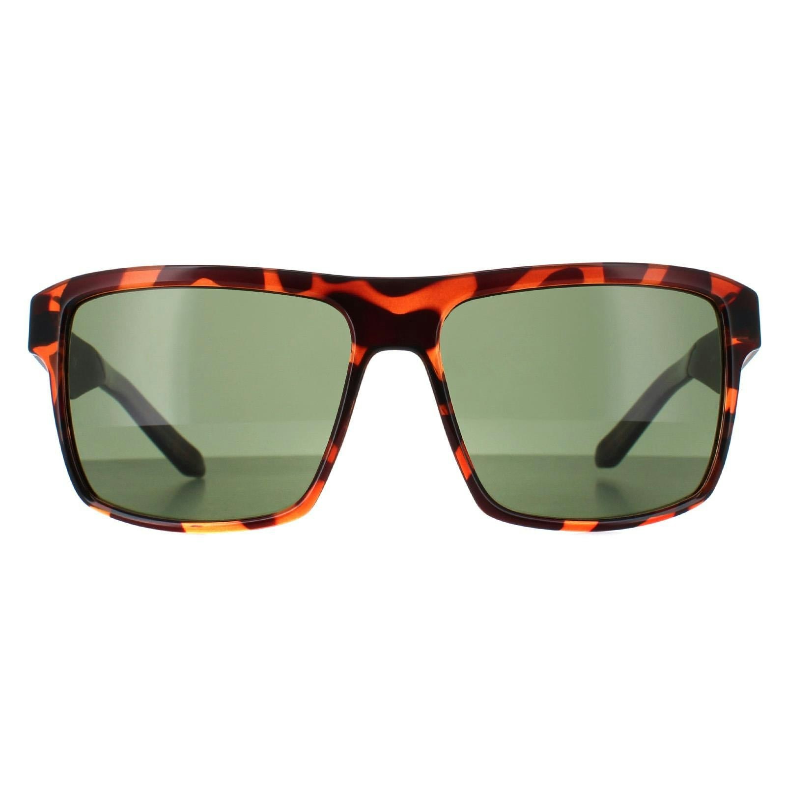 Dragon Men's Dark Space Shiny Tortoise Sunglasses