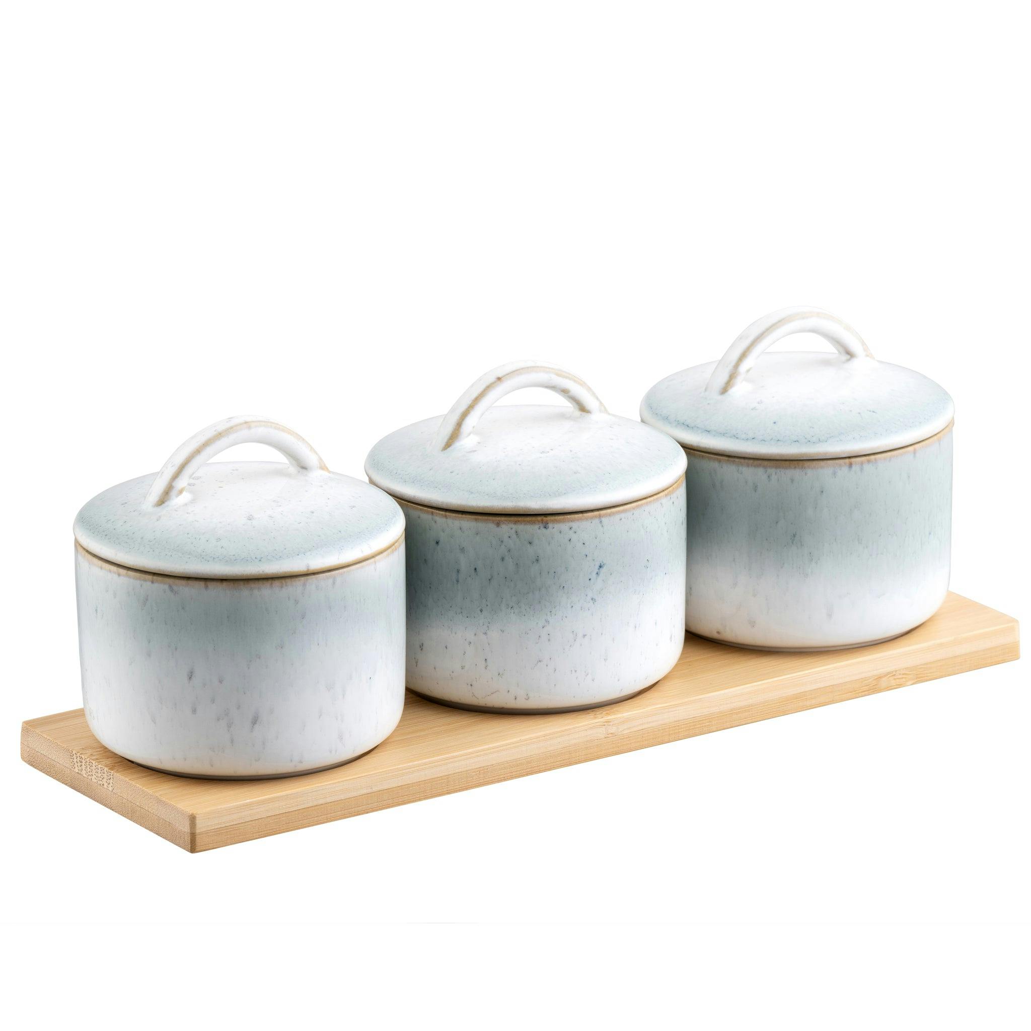 Rackhams Blue/Grey Tivoli Lidded Serving Bowl Set