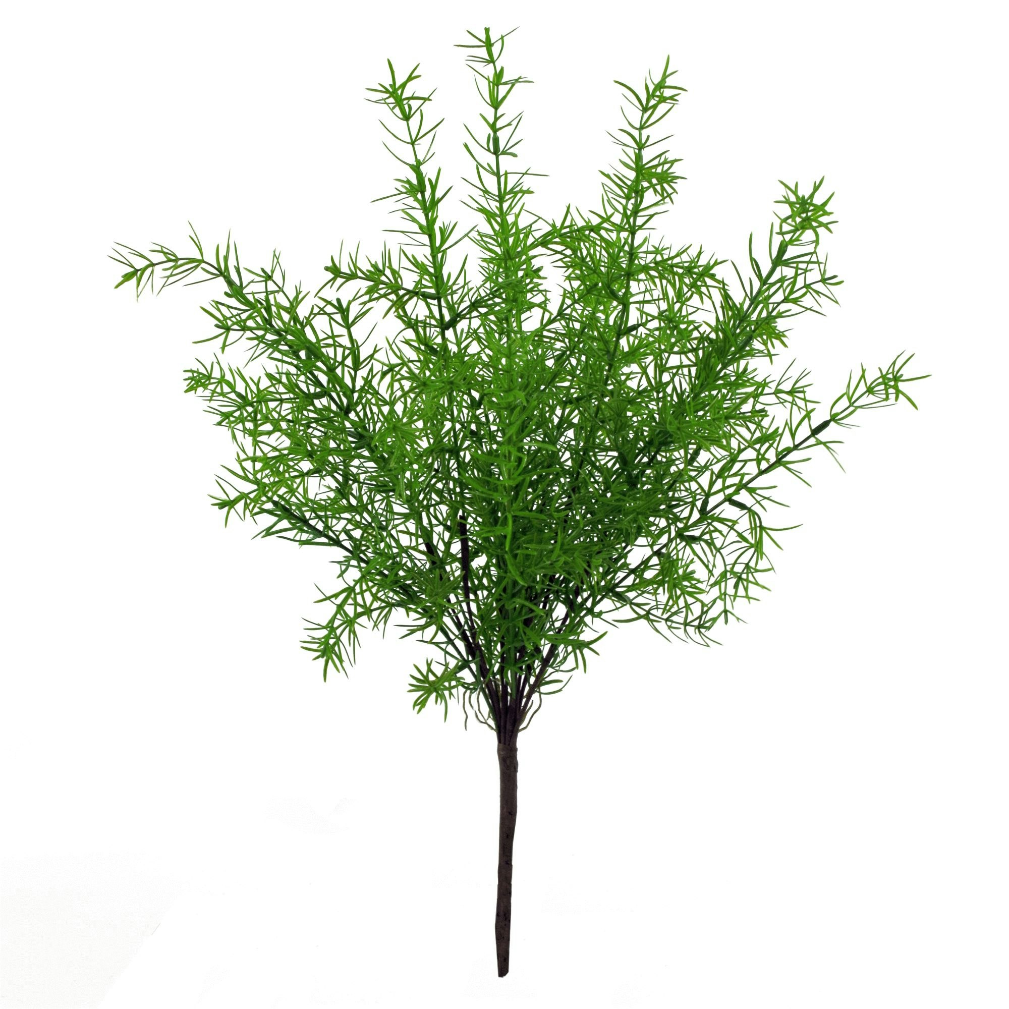 Leaf Green Artificial Asparagus Fern Plant - 45Cm