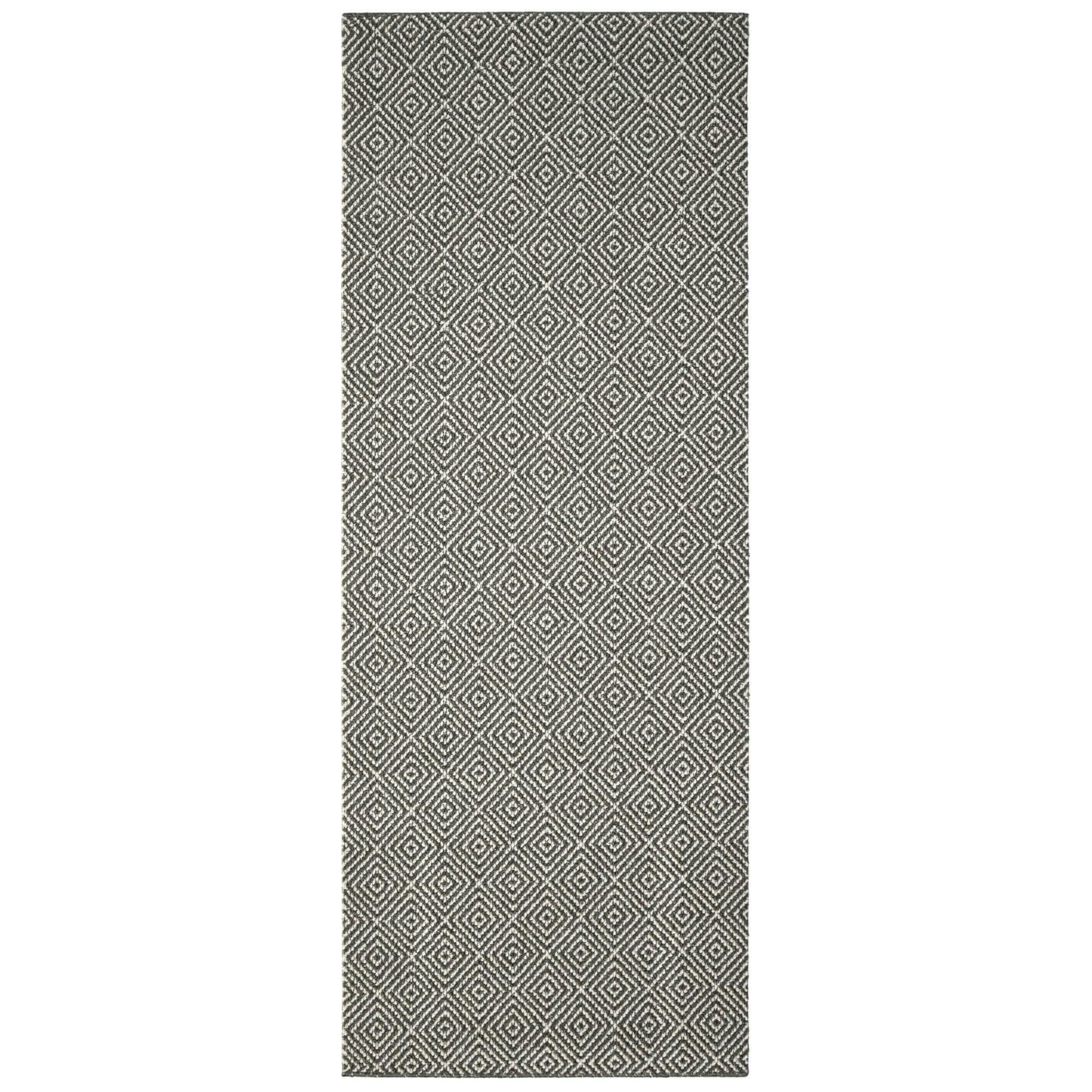 - Prague Lead Grey Diamond Heavy Duty Mat180Cm X 67Cm - Image 5