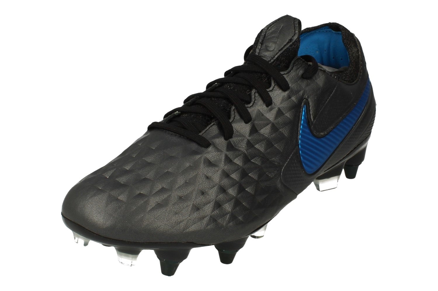 Nike Men's Black/Blue Legend 8 Elite Sg-Pro Ac Football Boots At5900 004 - Uk 6 | Us 6.5 | Eu 39
