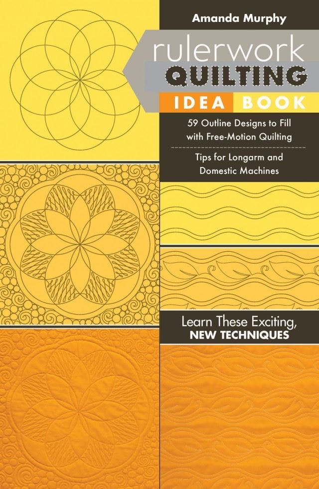 Rulerwork Quilting Idea Book: 59 Outline Designs to Fill with Free-Motion ... - Image 7