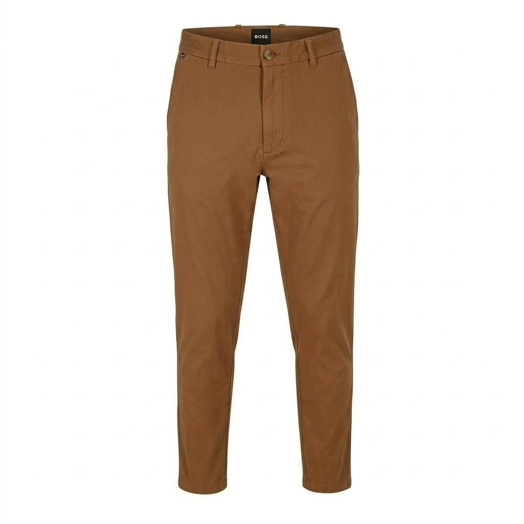 Hugo Boss Men's Brown Kaiton Slim Chinos - 28R - 98% Cotton/2% Elastane