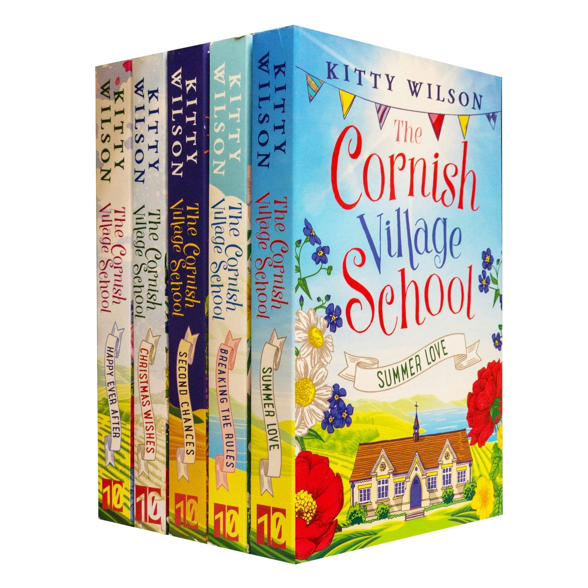 Canelo The Cornish Village School Series Collection 5 Books Set By Kitty Wilson