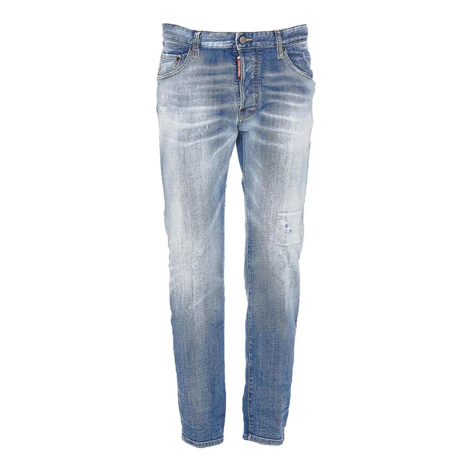 Dsquared Light/Blue Clean Wash Cool Guy Jeans In Pale - W26 - Pale