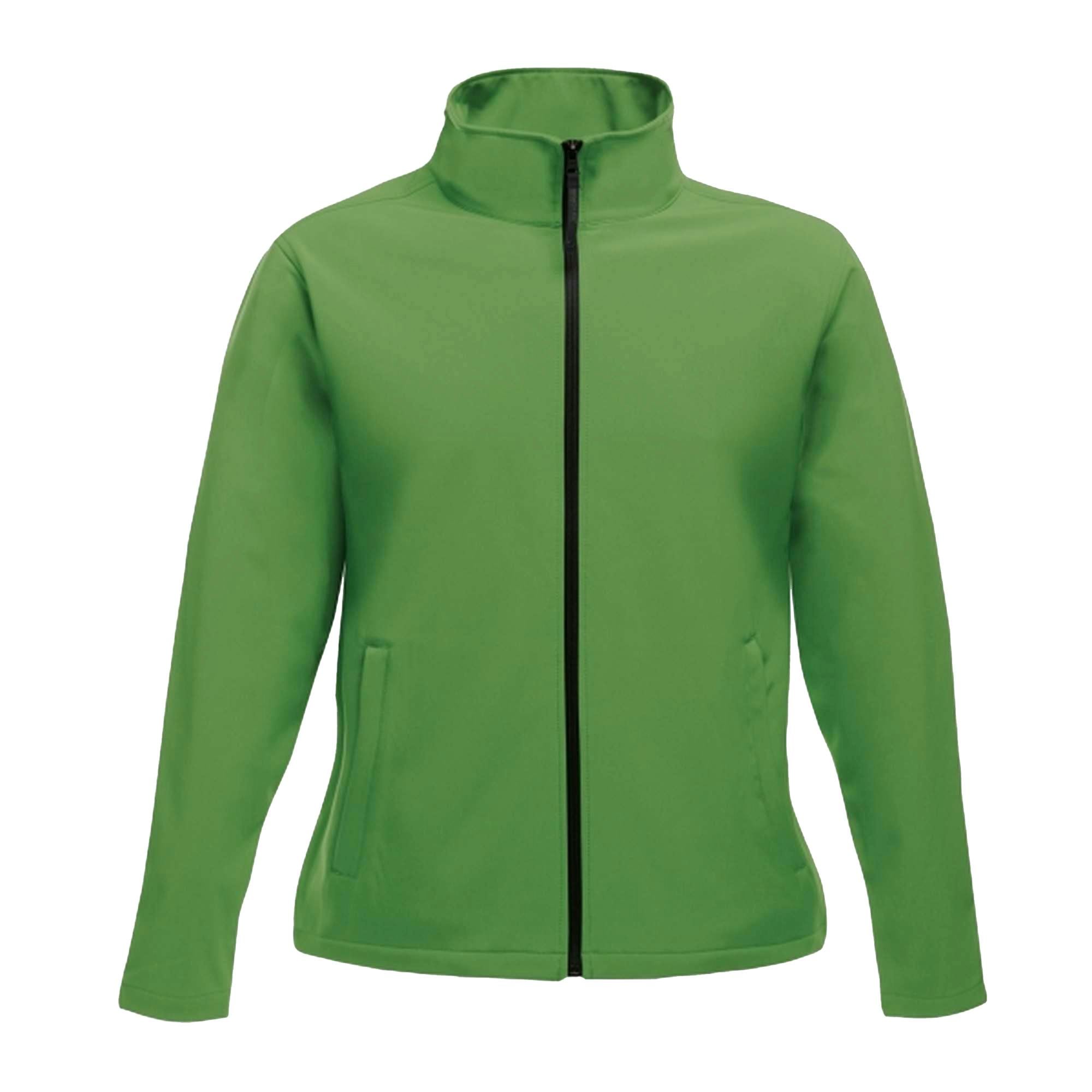 Regatta Women's Green/Black Professional / Printable Soft Shell Jacket - Extreme - 12 Uk - Extreme - 100% Polyester