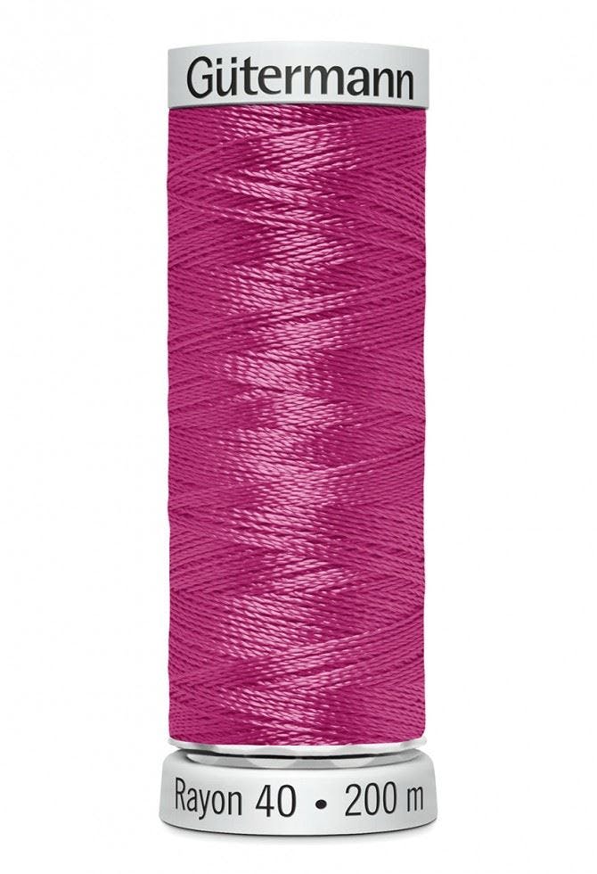 Gutermann No 40 Sulky Rayon Embroidery Thread 200M Rayon Thread Suitable For Embroidery - 1109 - 200 Metres