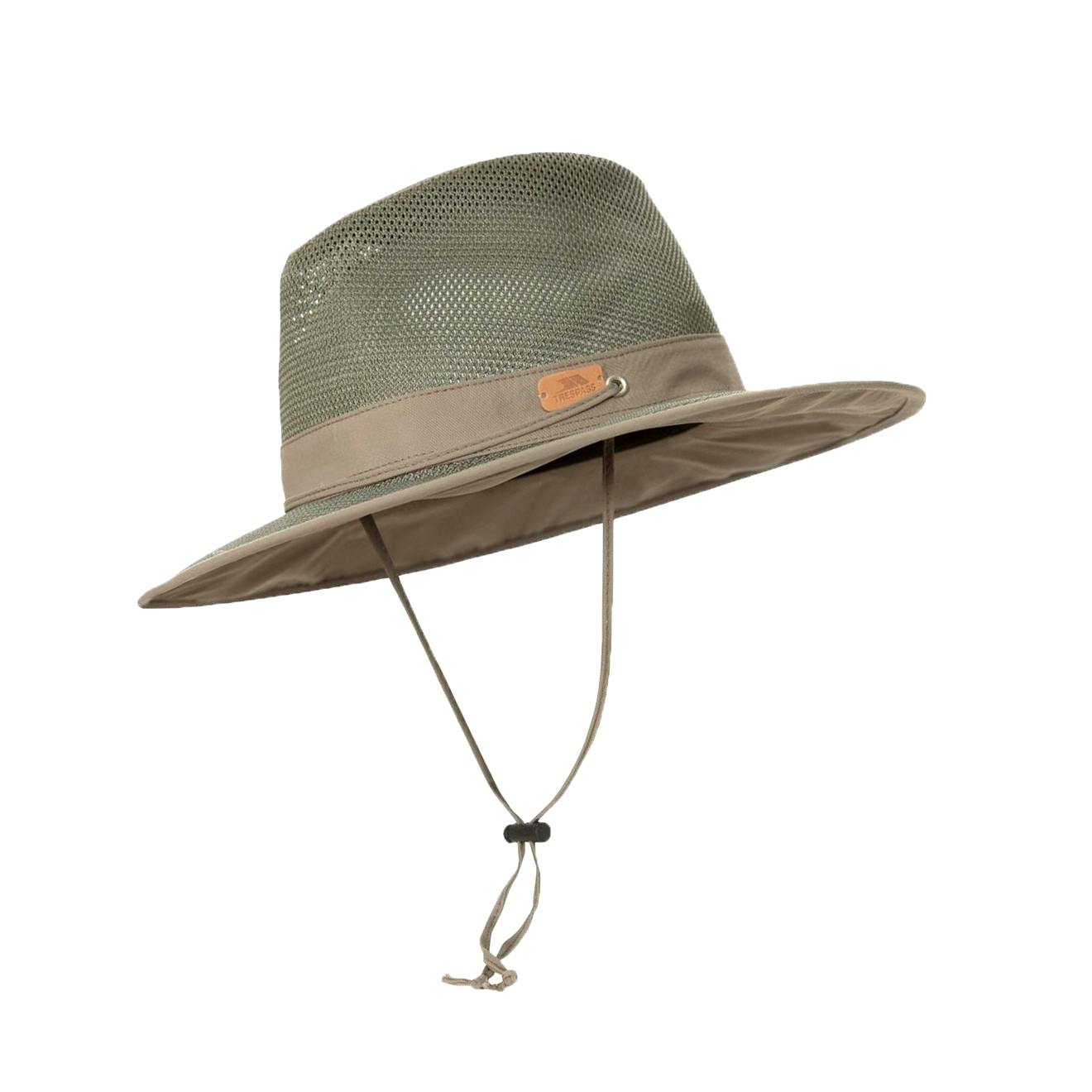 Trespass Unisex Green Adult Classified Panama Hat - Khaki - Khaki - L-Xl - 100% Polyamide