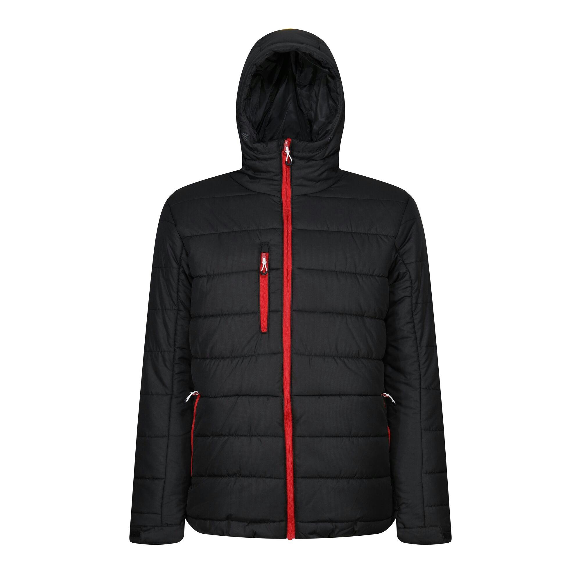 Regatta Men's Black/Red Professional Thermal Padded Jacket - /Classic - M - /Classic - 100% Polyester