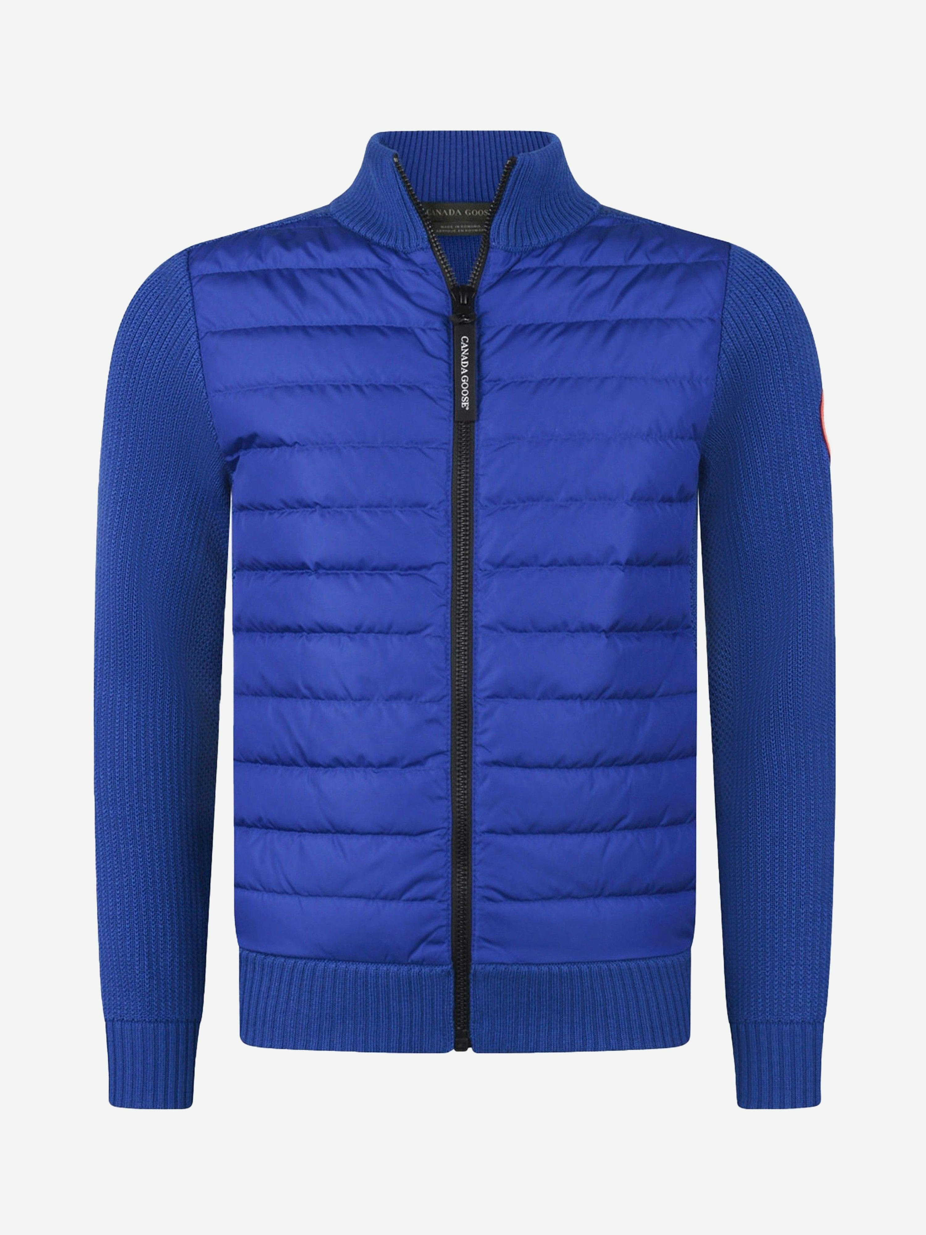 Canada Goose Boys Blue Youth Hybridge Knit Jacket - 10 - 12 Yrs